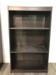 Dark Wood Book Shelf Cabinet