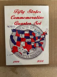 Nice Lot Of 1 Book Of  50 State Commemorative Quarter Collection 1999-2008