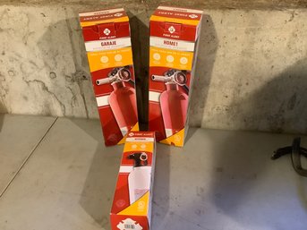 First Alert Fire Extinguisher Lot Of 3