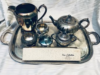 Large Lot Of Silverplate Items