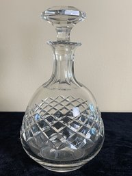 Vintage Crystal Liquor Decanter