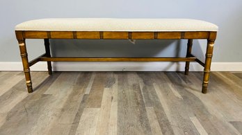 Vintage Chaircraft Hickory Bench