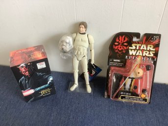 Star Wars Card Game And Figurines Lot SEALED