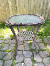 Rattan Patio Side Tables