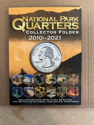 Nice Lot Of 1 Book Of  National Park Quarter Collection 2010-2021