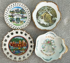 Vintage Porcelain Commemorative Plates