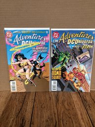 2 Adventures In The DC Universe.   Lot 196