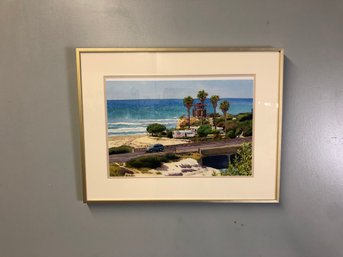 Watercolor Print In Frame