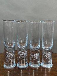 Holmegaard Danish Glasses High Life Glassware Lutken Design 8.25in