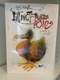 Ralph Steadman Extinct Boids. Sealed Hardcover Book.(B31)