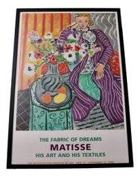 The Fabric Of Dreams Matisse His Art And His Textiles The Metropolitan Museum Of Art 2005  Framed Poster
