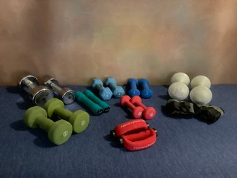 Hand Weights Lot