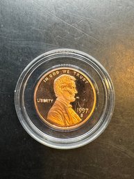 1997-S Proof Uncirculated Penny