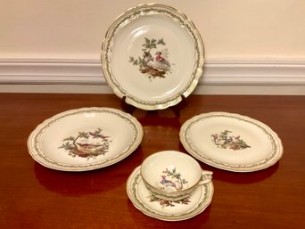 Leonard Bernardaud Chevreuse Limoges China, Service For Eight