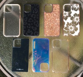 Lot Of 7 Designer Iphone Cell Phone Case Shock Cover Armor - Kate Spade, Case Mate, Incipio, PinkSky, Heyday