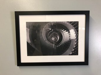 Photo Of Spiral Stairwell In Frame