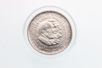 1952 Booker T Washington George Carver Silver Commemorative Half Dollar High Grade