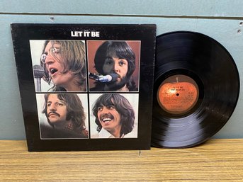 THE BEATLES. LET IT BE On 1970 Apple Records Stereo.