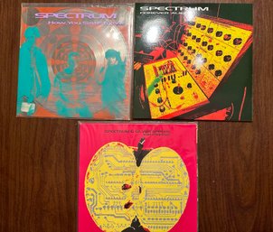 Spectrum - 3 Vinyl Lot - 90s Space Rock / Electronic - UK Imports