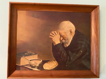 Eric Enstrom GRACE Print Old Man Praying