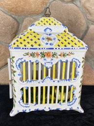 Porcelain Bird House By Nina Fenton