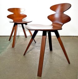 A Pair Of Modern Stegner Style Chairs