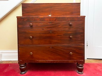 A 17th-18th Century Dutch Mahogany Desk