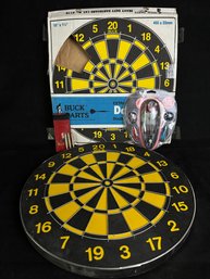 Buck Darts And Board Lot