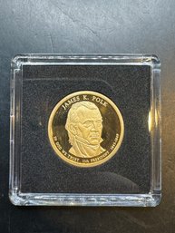 2009-S Proof Presidential Dollar James K. Polk