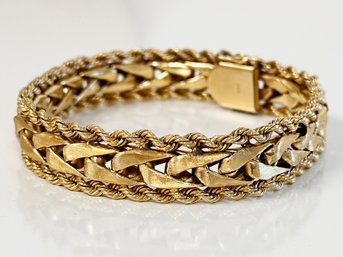 A 14K Gold Bracelet