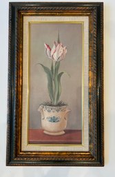 Lillian August Decorative Giclee Tulip Still Life In Frame