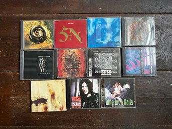 11 CD Lot Of Nine Inch Nails Albums And Imported Demos