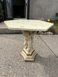 Hexagonal Figural Accent Table