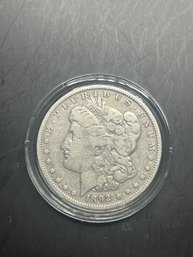 1892-O Morgan Silver Dollar