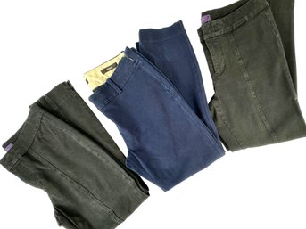 Casual Pant Lot (J Crew, NDYJ) - Size 2