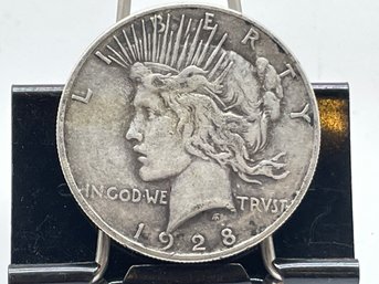 1928-S Peace Silver Dollar (SD24)