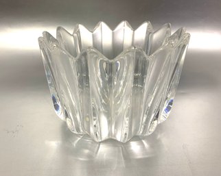 Orrefors Fleur Crystal Bowl -Jan Johansson Design