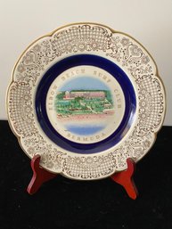 Wood And Sons Vintage Beach Surf Themed Plate