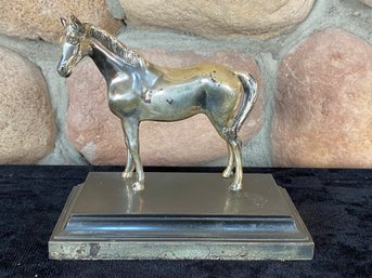 Hand Cast Quality Metalware Horse Statue Piece