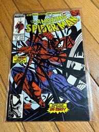 AMAZING SPIDERMAN #317- VENOM COVER AND BATTLE- MCFARLANE ART