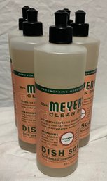 Five Meyers Dish Soaps