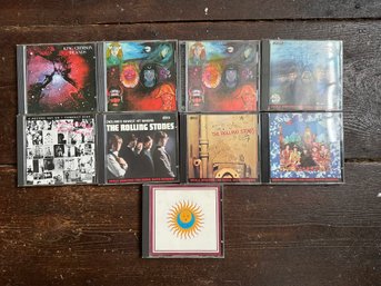 9 CD Lot Of Rolling Stones And King Crimson