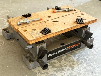A Black And Decker Work Mate Work Table