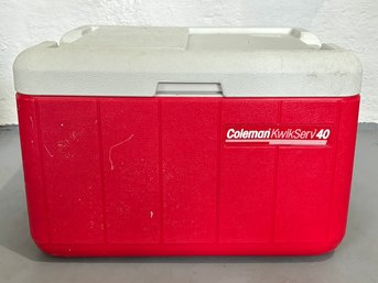 A Coleman Cooler