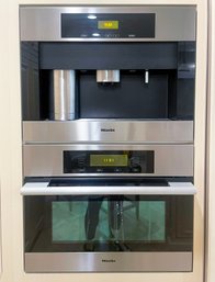 A Miele Coffee System And Convection Microwave