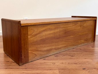 A Vintage Danish Modern Teak Blanket Chest By Vestergaard Of Denmark