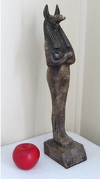 A Statue Of Anubis - Egyptian God Of The Underworld That Accompanied The Dead Kings Into The Afterlife