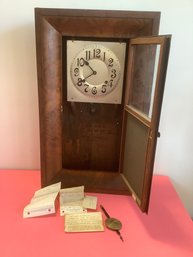 Seth Thomas Brass Clock