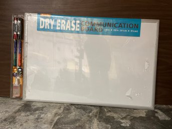 New In Package - Dry Erase Board With Markers & Magnets