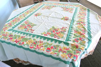 Vintage Cherries Tablecloth